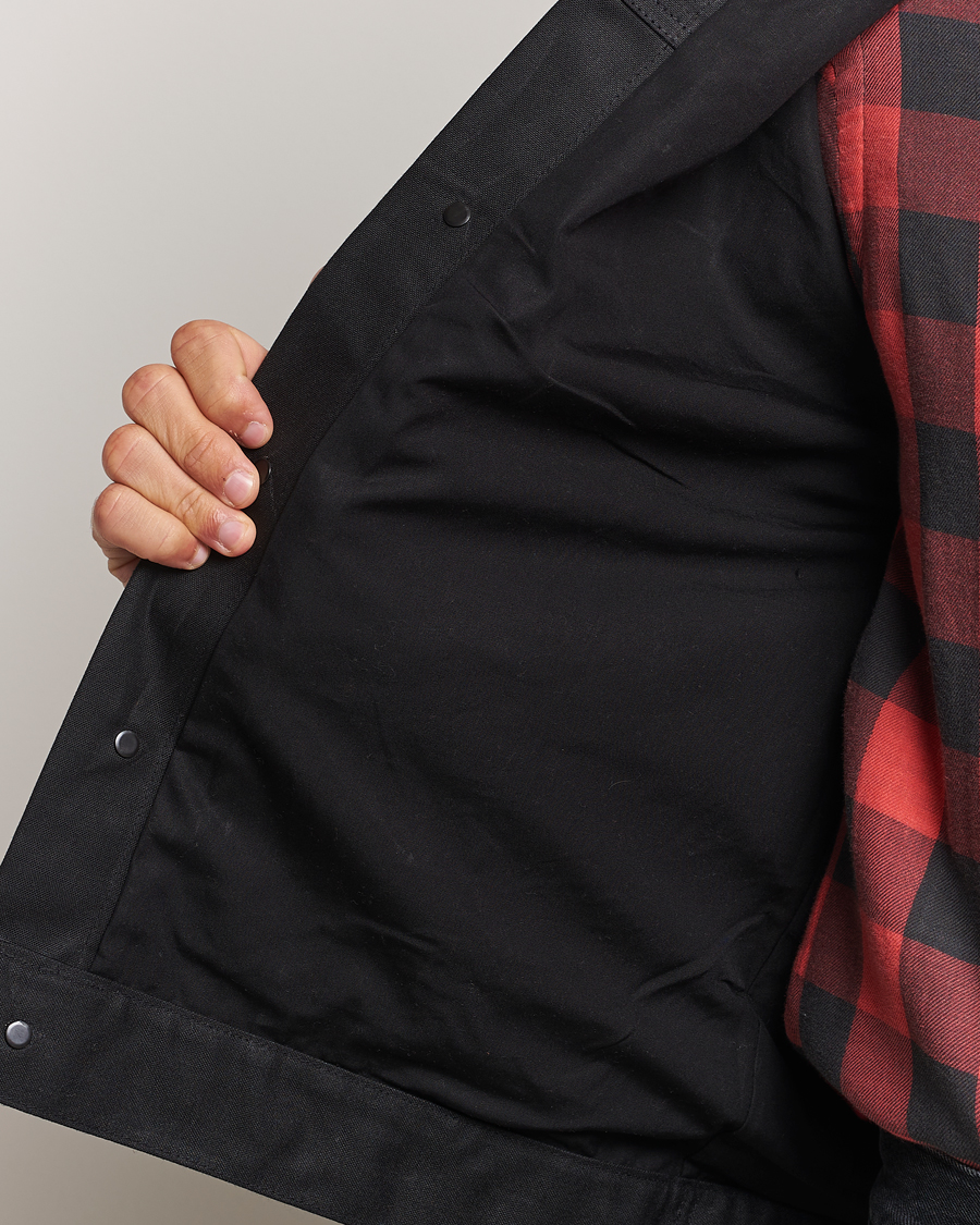 Herre | Jakker | Filson | Short Lined Tin Cloth Cruiser Black