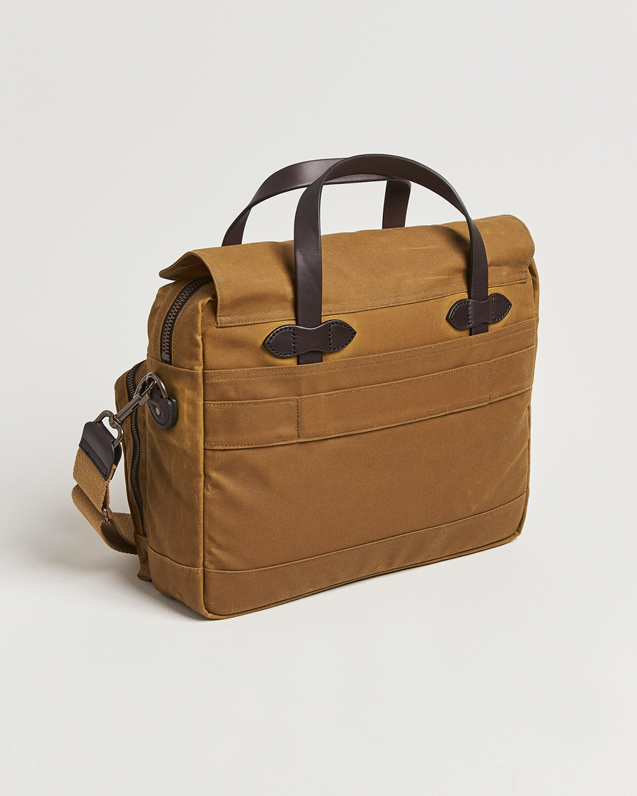 Herre | Vesker | Filson | 24-Hour Tin Briefcase Dark Tan