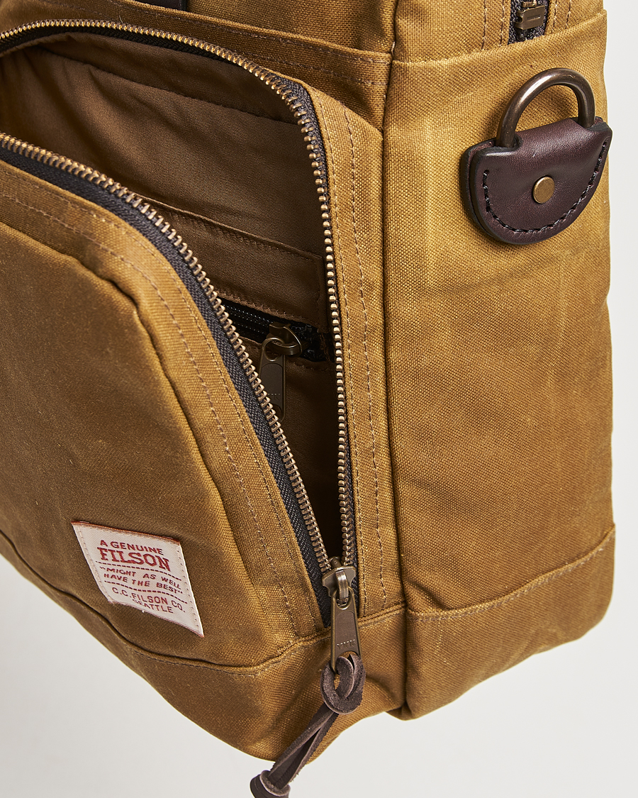 Herre | Vesker | Filson | 24-Hour Tin Briefcase Dark Tan