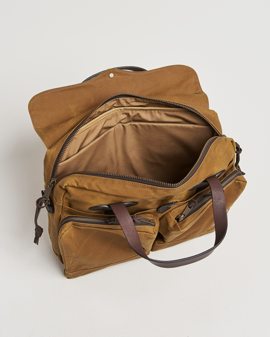 Herre | Vesker | Filson | 24-Hour Tin Briefcase Dark Tan