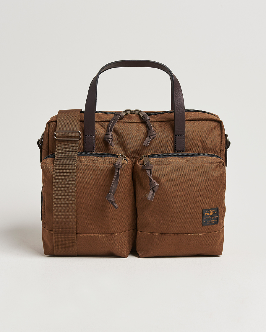 Herre | Vesker | Filson | Dryden Cordura Nylon Briefcase Whiskey
