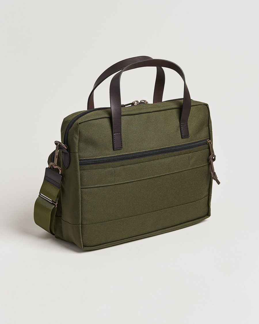 Herre | Vesker | Filson | Dryden Cordura Nylon Briefcase Otter Green