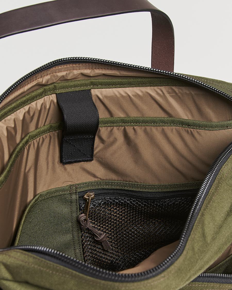 Herre | Vesker | Filson | Dryden Cordura Nylon Briefcase Otter Green