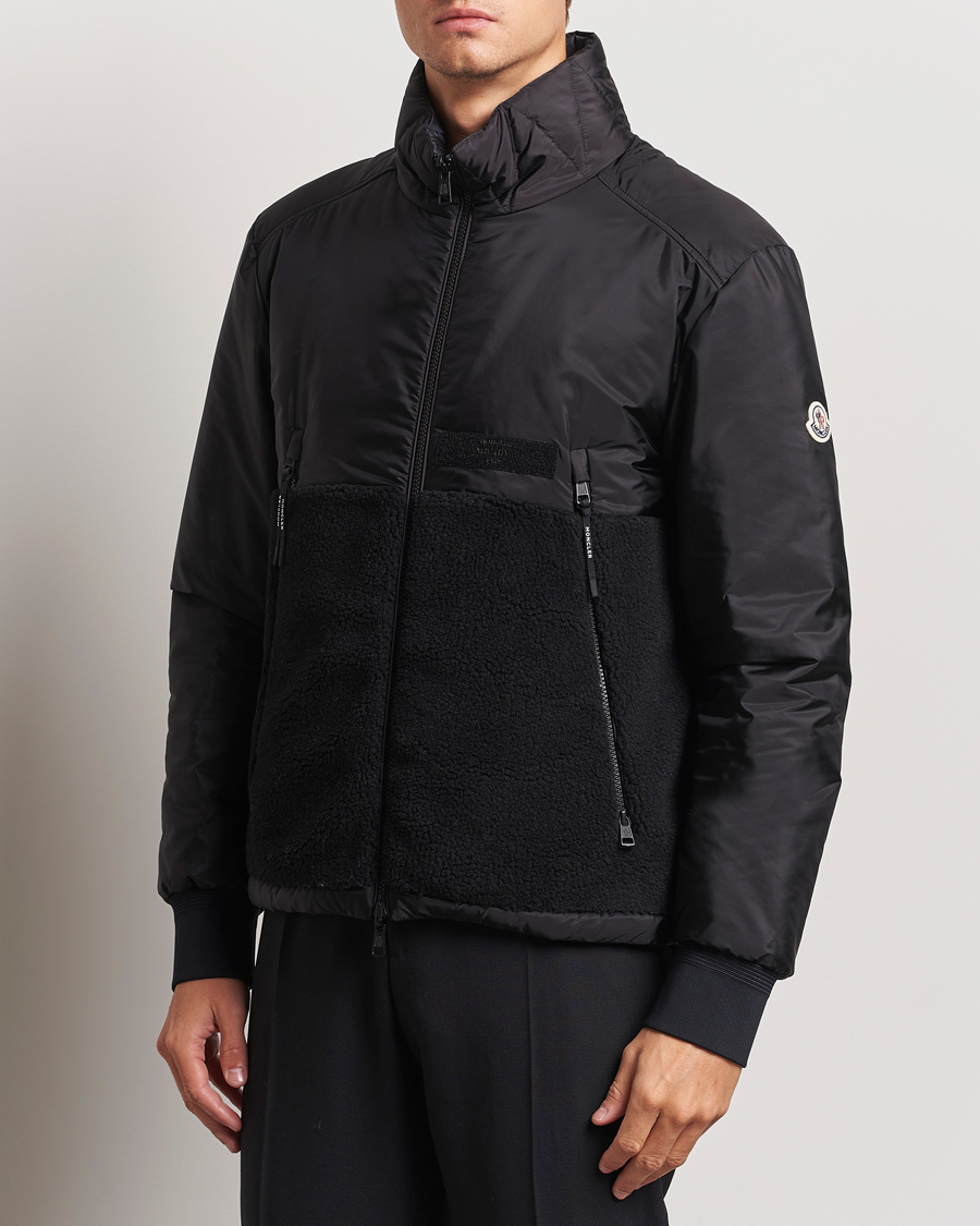 Herre | Jakker | Moncler | Vallorch Reversible Fleece Jacket Black