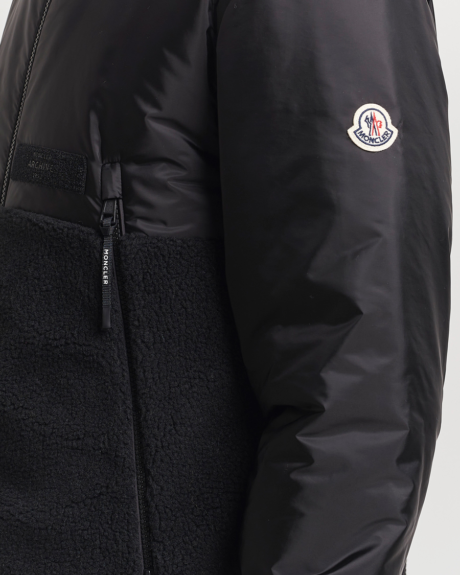 Herre | Jakker | Moncler | Vallorch Reversible Fleece Jacket Black