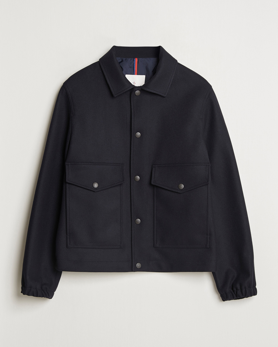 Herre | Jakker | Moncler | Fredarola Shirt Jacket Navy