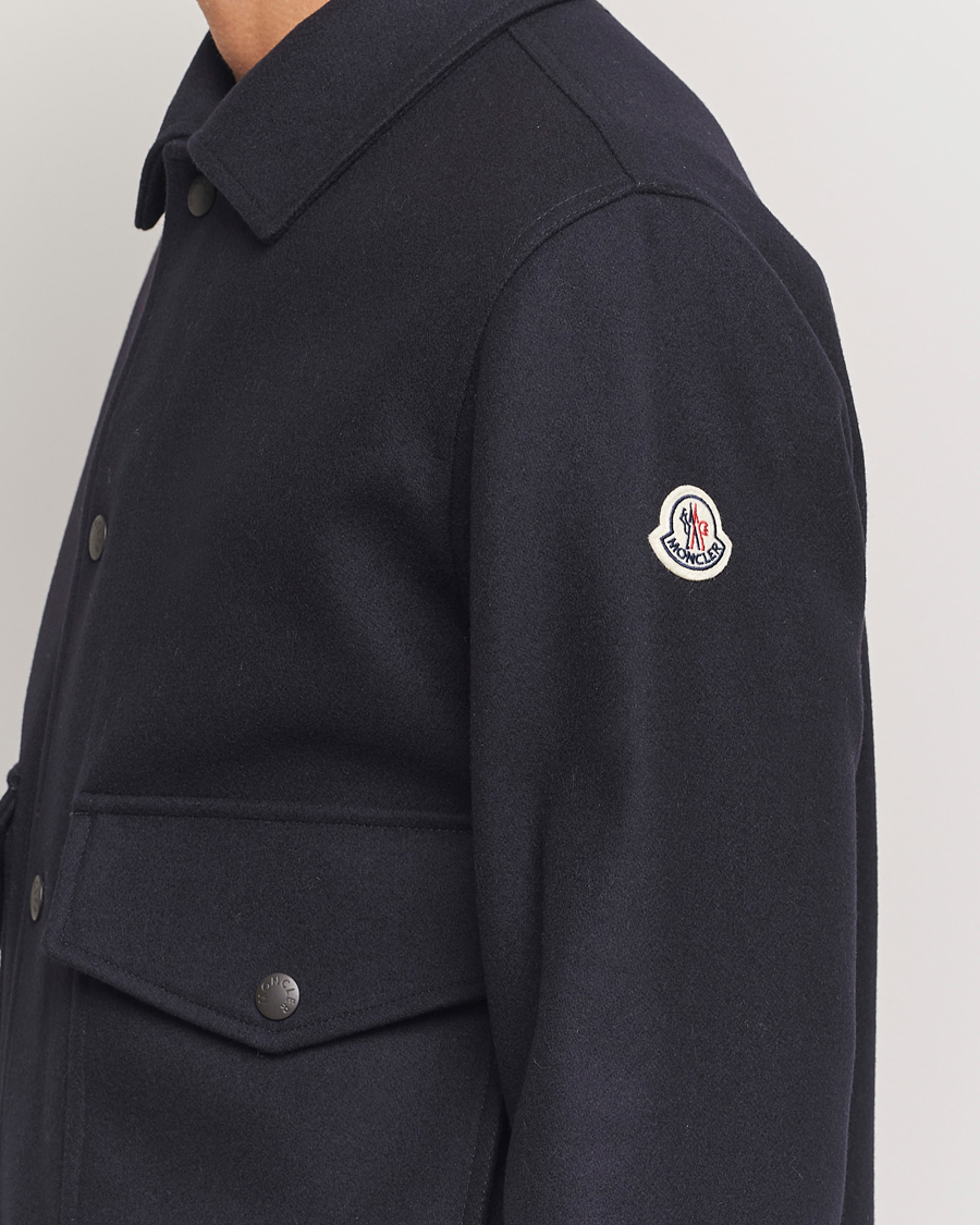 Herre | Jakker | Moncler | Fredarola Shirt Jacket Navy