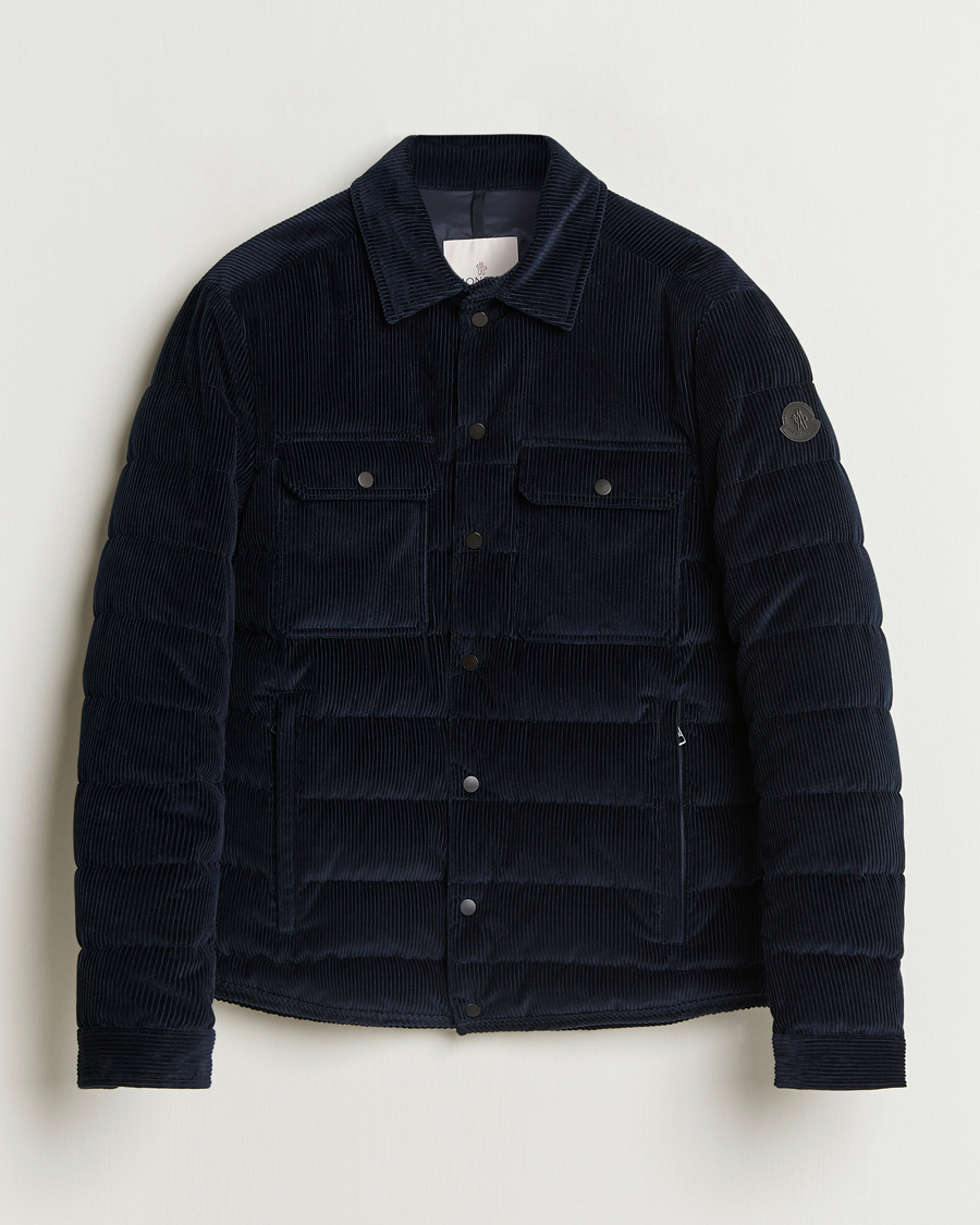 Herre | Jakker | Moncler | Gasserhof Down Shirt Jacket Navy