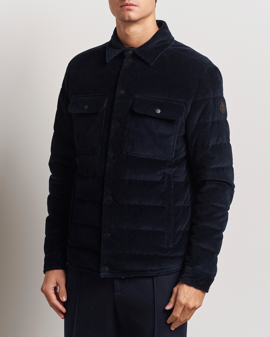 Herre | Jakker | Moncler | Gasserhof Down Shirt Jacket Navy