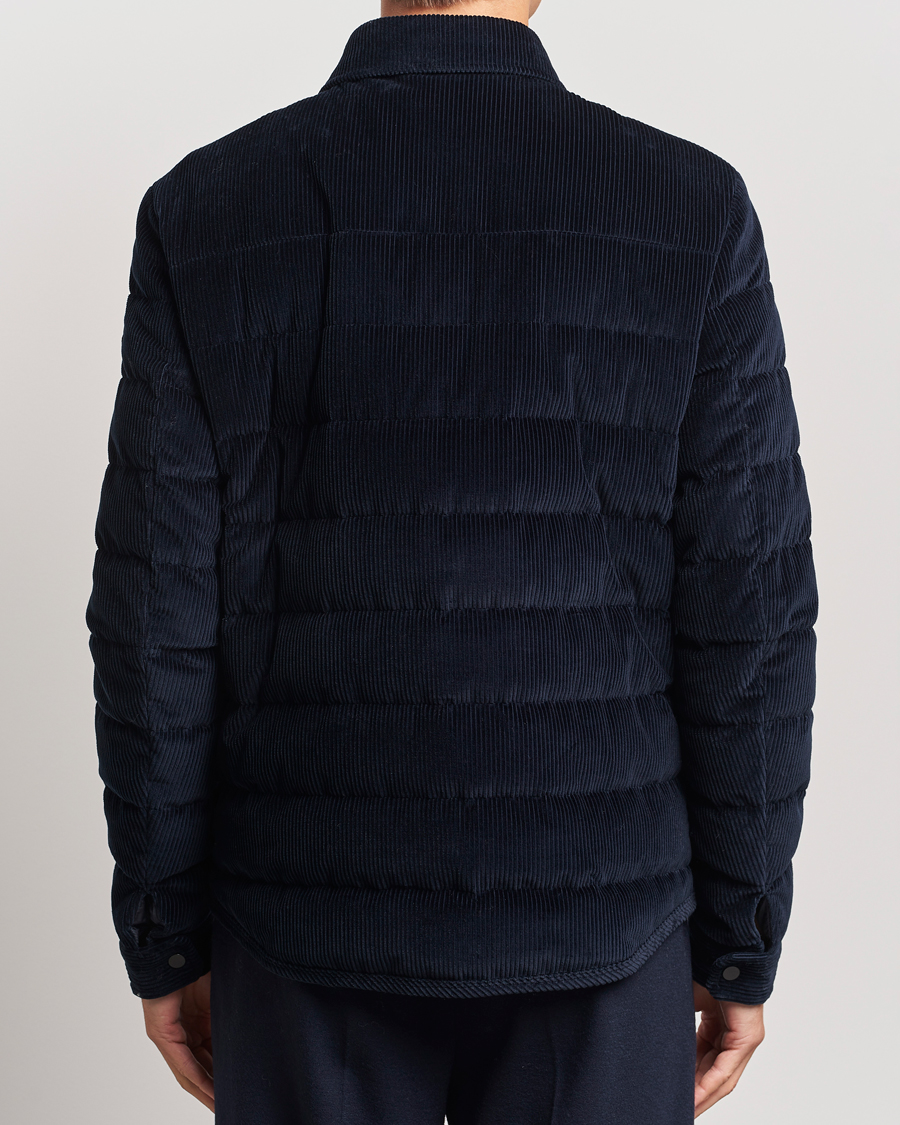 Herre | Jakker | Moncler | Gasserhof Down Shirt Jacket Navy