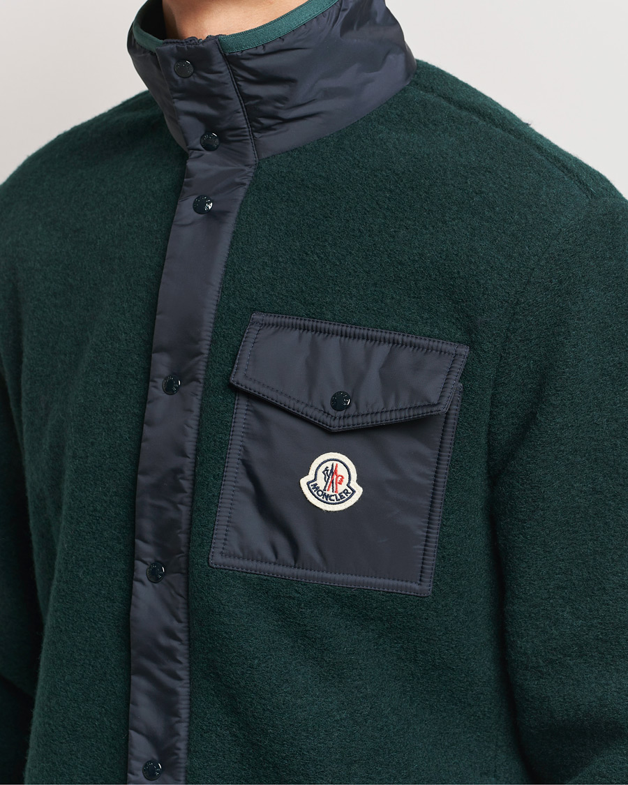 Herre | Gensere | Moncler | Full Zip Pocket Cardigan Navy