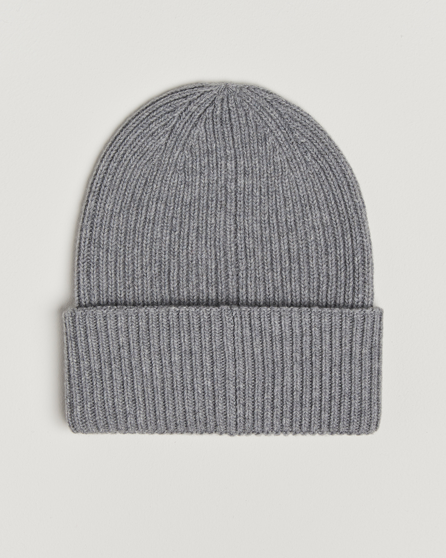 Herre | Luer | Moncler Genius | X Palm Angels Rib Wool Beanie Grey