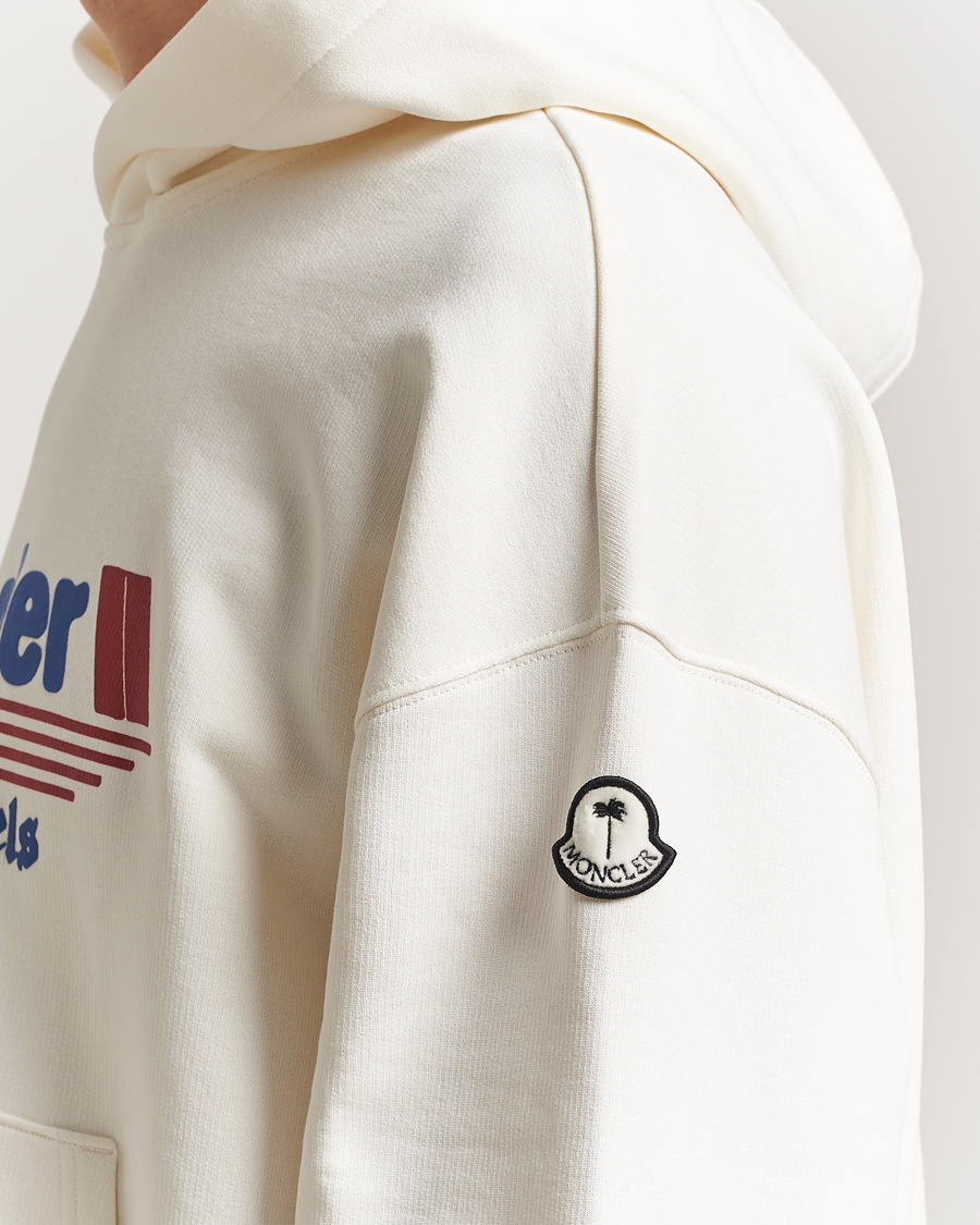 Herre | Gensere | Moncler Genius | X Palm Angels Printed Hoodie White