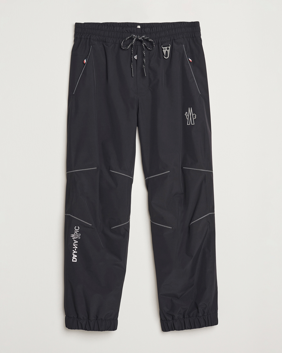 Herre | Bukser | Moncler Grenoble | Nylon Drawstring Trousers Black