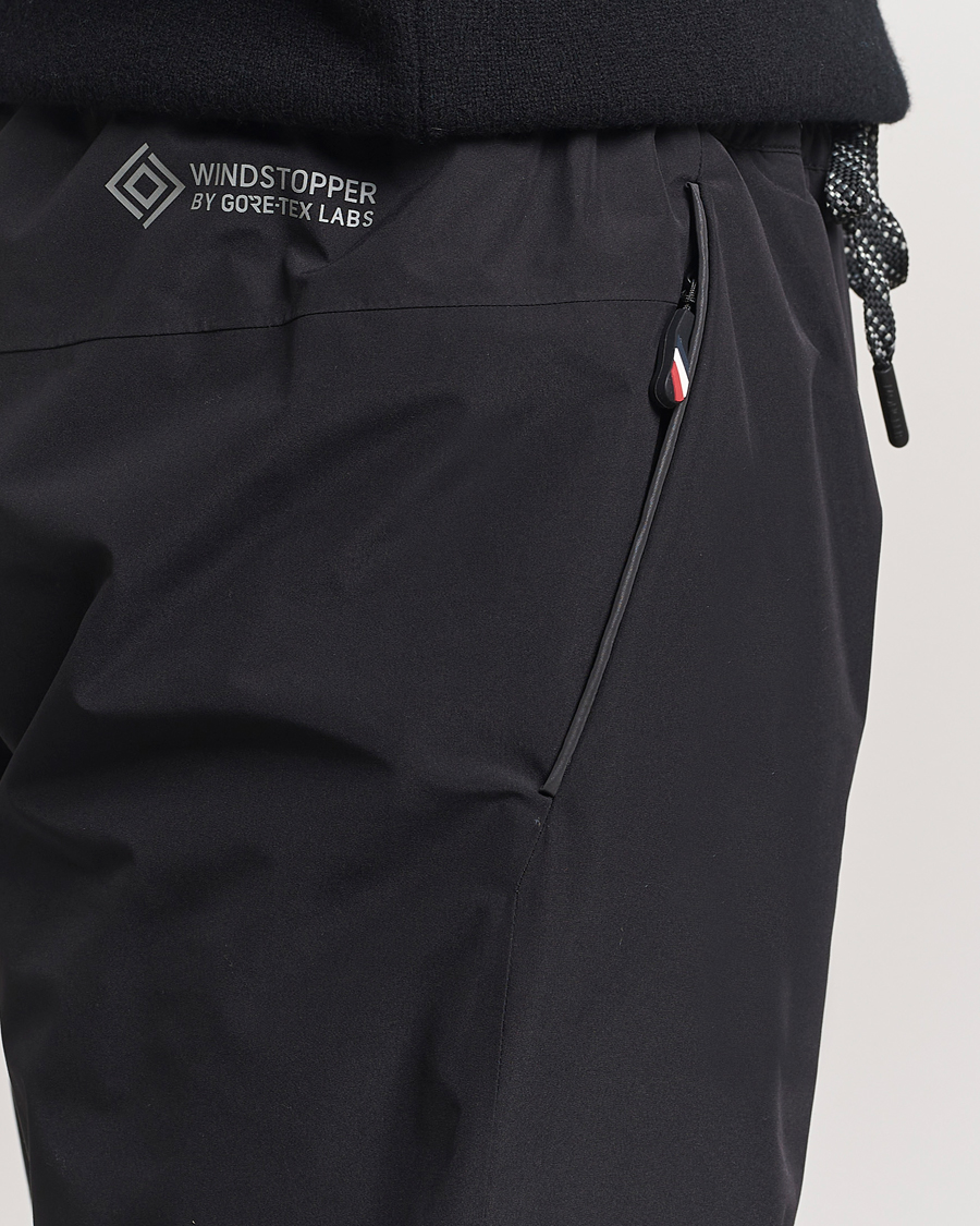 Herre | Bukser | Moncler Grenoble | Nylon Drawstring Trousers Black
