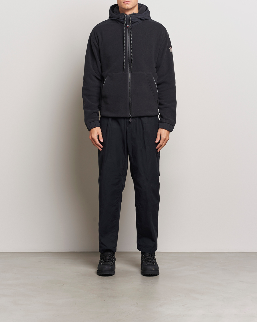Herre | Gensere | Moncler Grenoble | Fleece Full Zip Cardigan Black