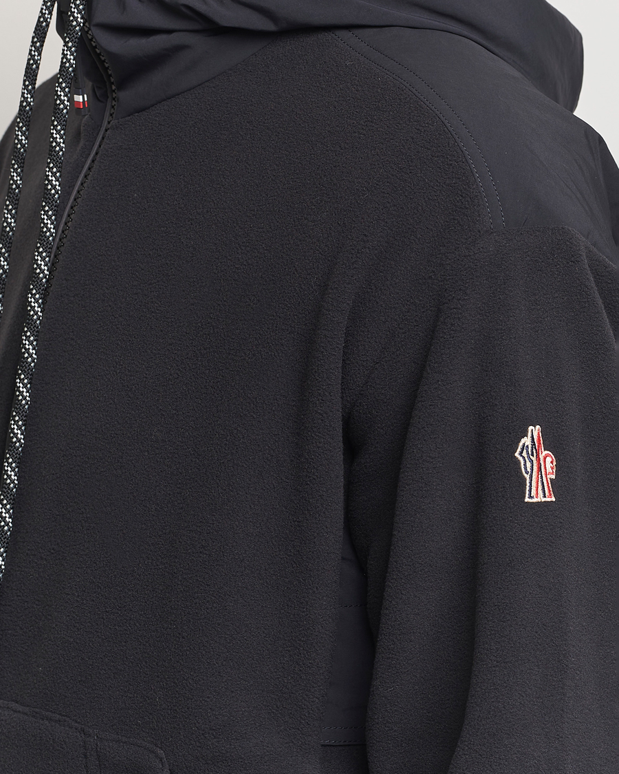 Herre | Gensere | Moncler Grenoble | Fleece Full Zip Cardigan Black