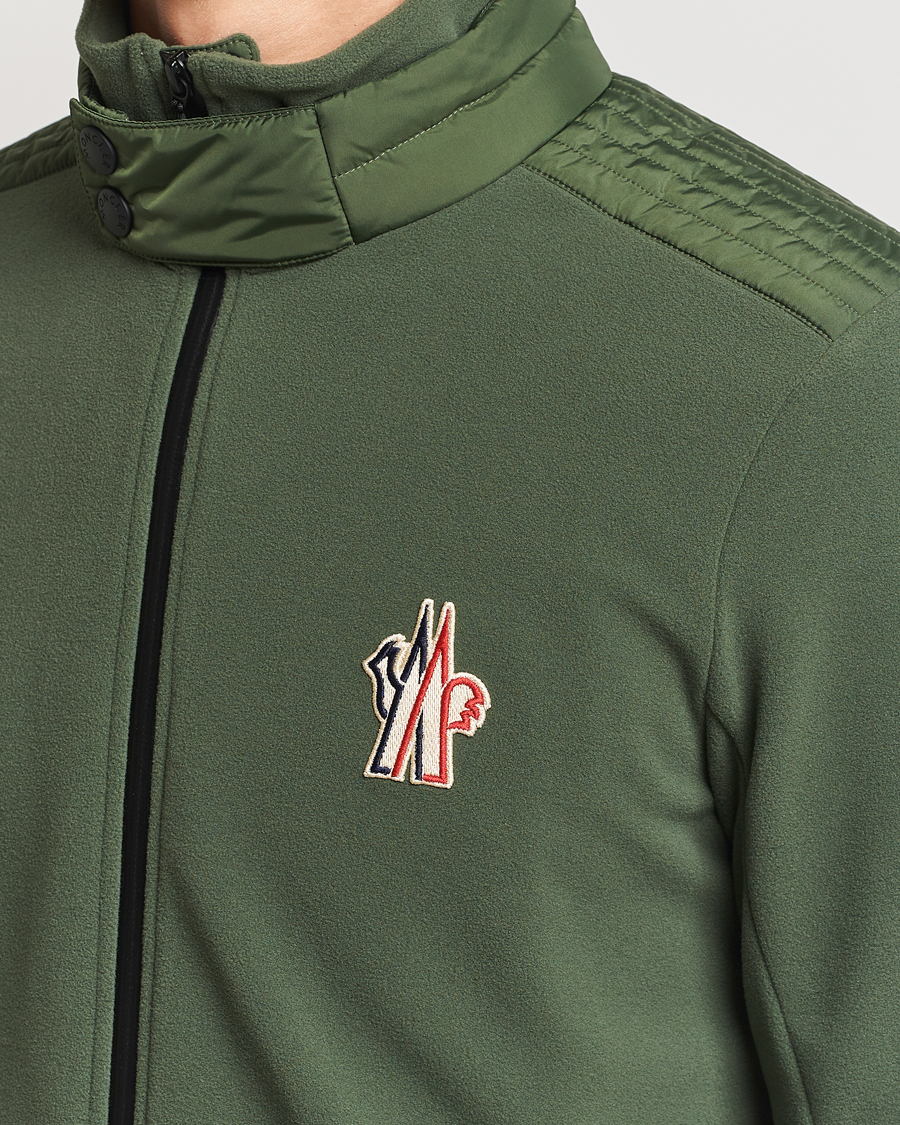 Herre | Gensere | Moncler Grenoble | Fleece Full Zip Dark Olive