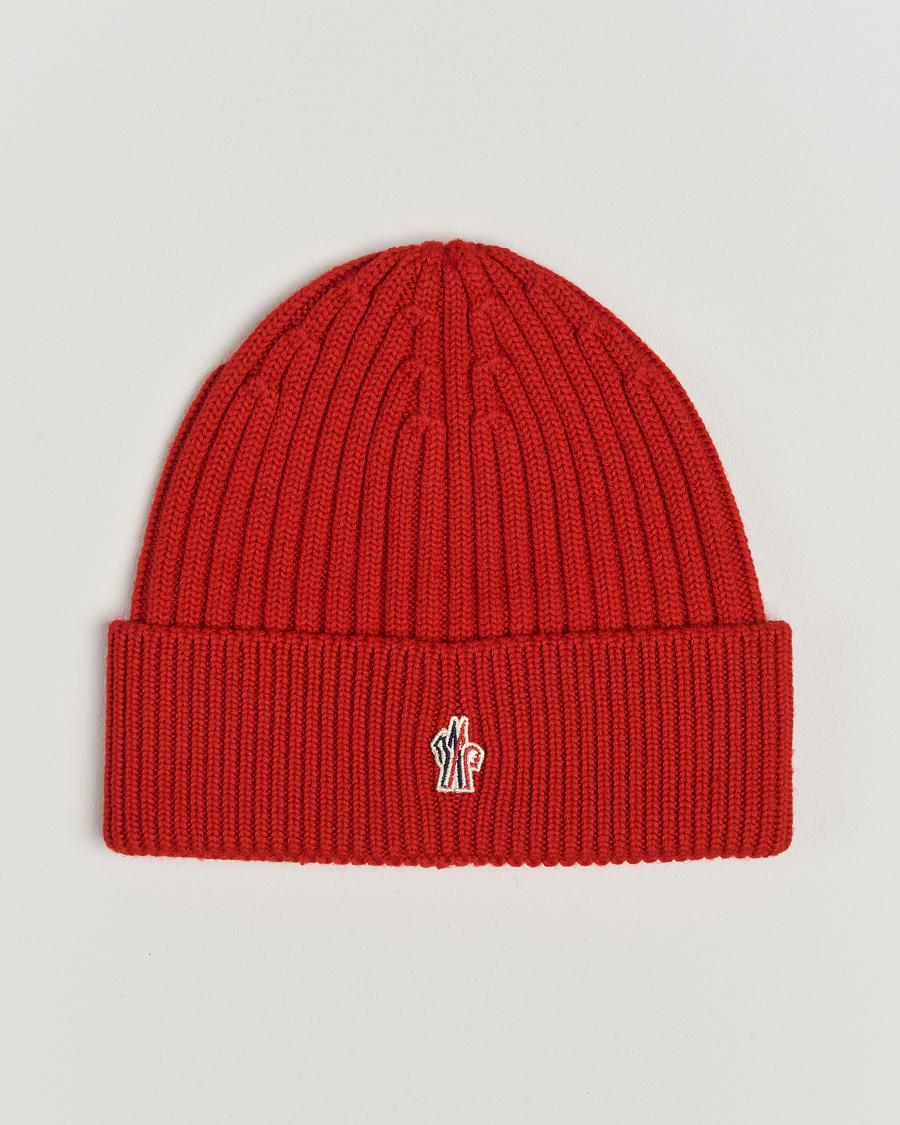 Herre | Moncler Grenoble Beretto Beanie Red | Moncler Grenoble | Beretto Beanie Red