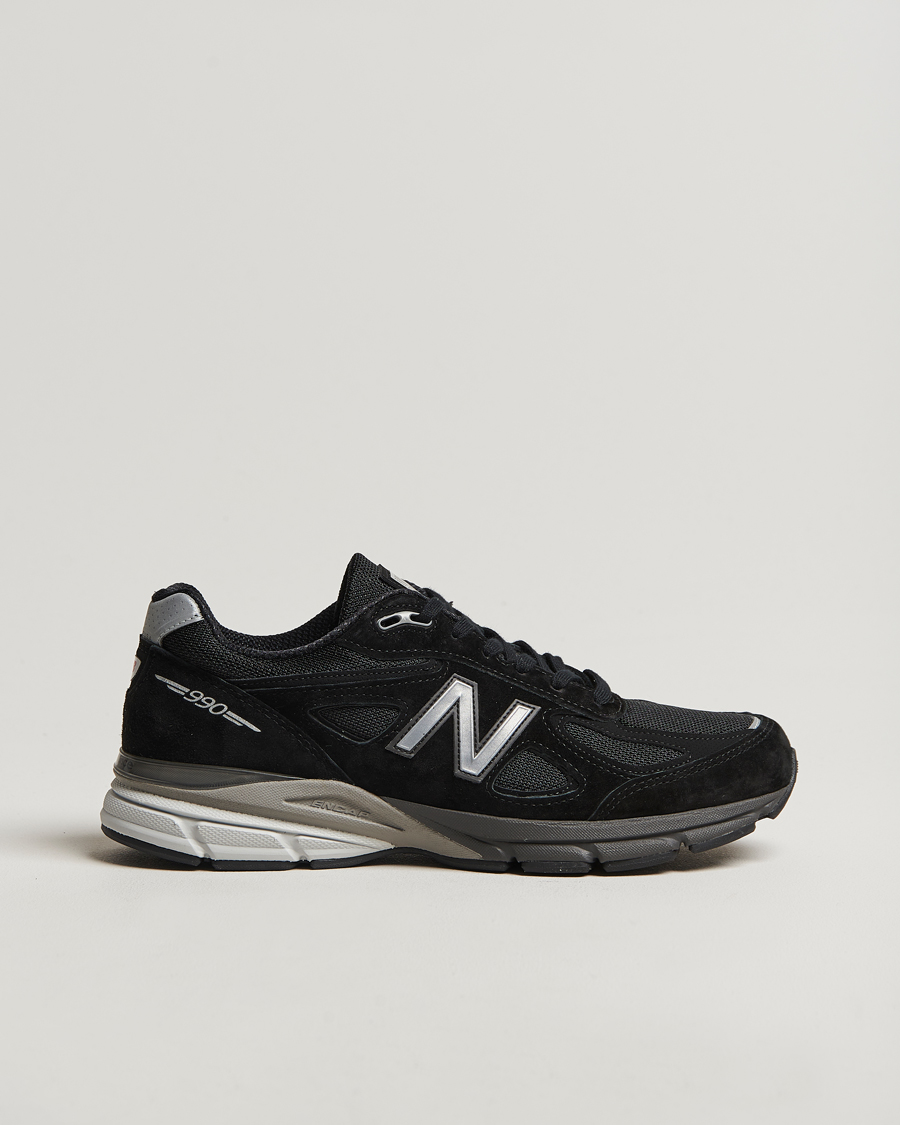 Herre | Sneakers | New Balance Made In US & UK | New Balance Made in USA 990v4 Sneakers Black