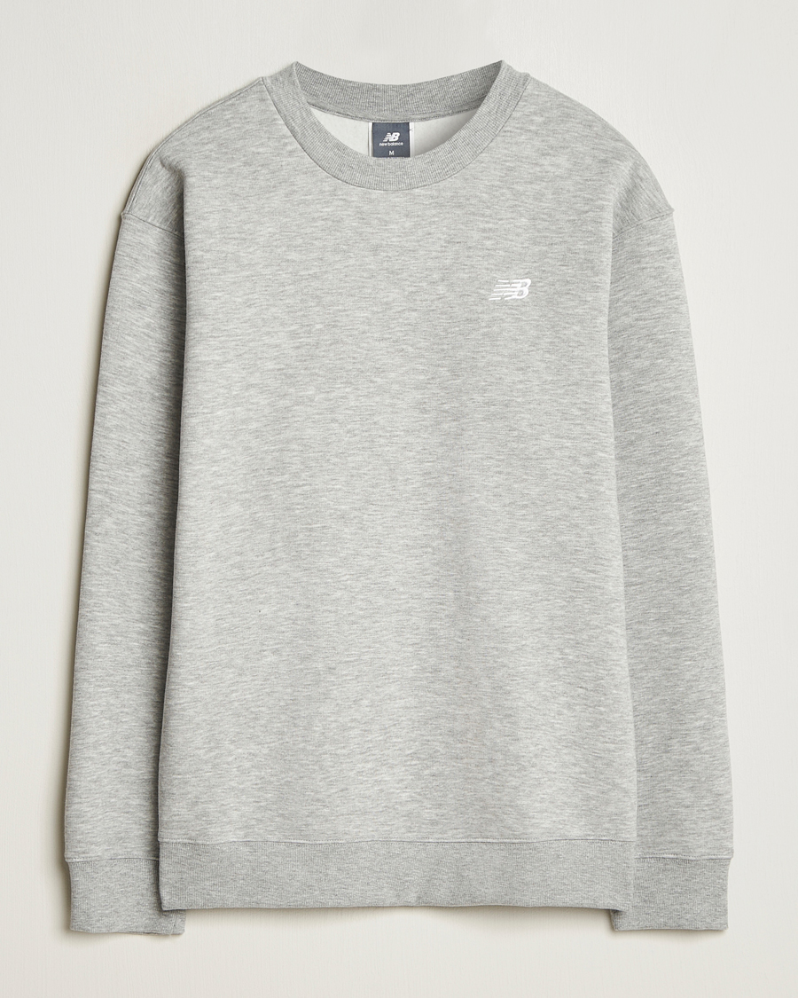 Herre | Gensere | New Balance | Essentials Fleece Sweatshirt Athletic Grey