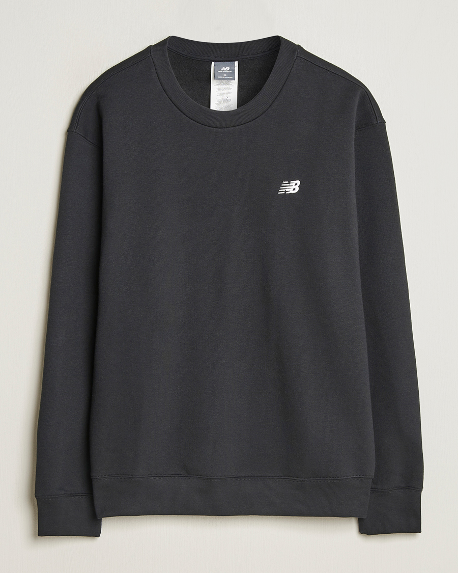 Herre | Gensere | New Balance | Essentials Fleece Sweatshirt Black