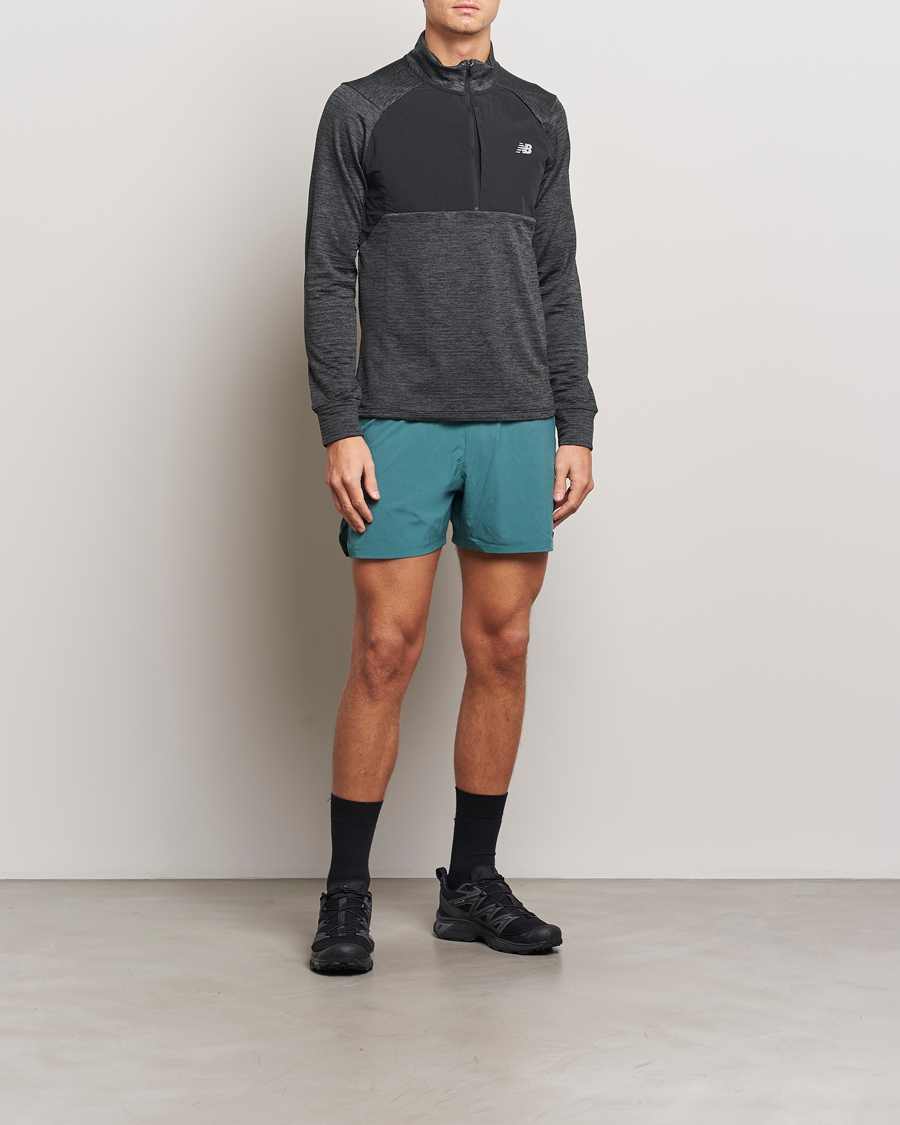Herre | Shorts | New Balance Running | Athletics 5 Run Shorts New Spruce