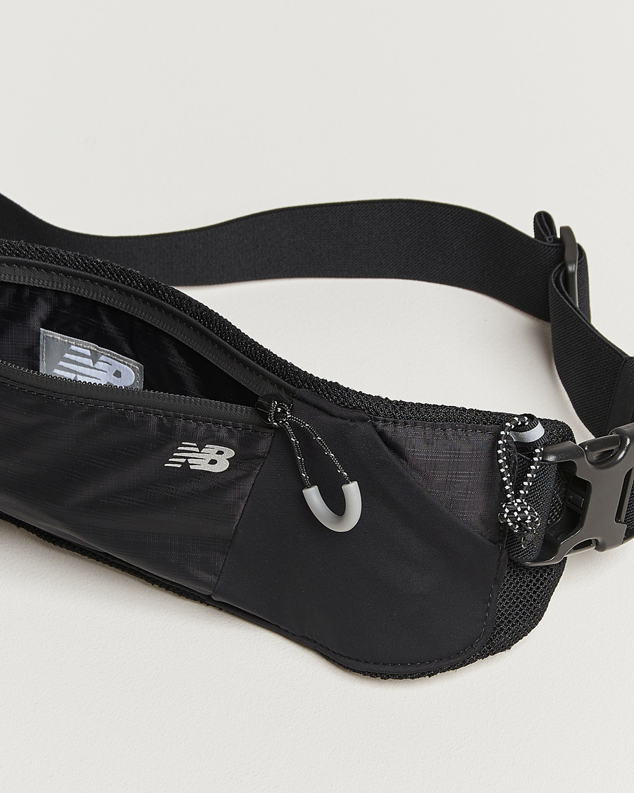Herre | New Balance Running Running Accessory Belt Black | New Balance Running | Running Accessory Belt Black