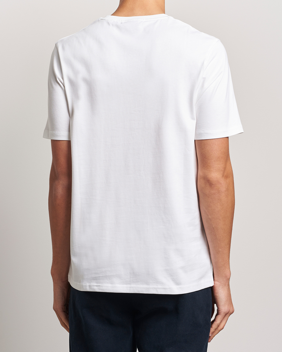 Herre | T-Shirts | Lyle & Scott | Tonal Eagle Crew Neck T-Shirt White