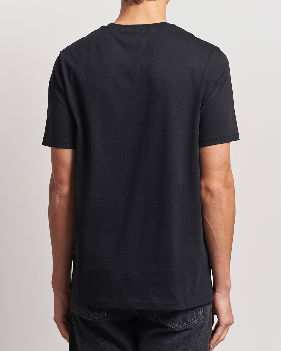 Herre | T-Shirts | Lyle & Scott | Tonal Eagle Crew Neck T-Shirt Jet Black