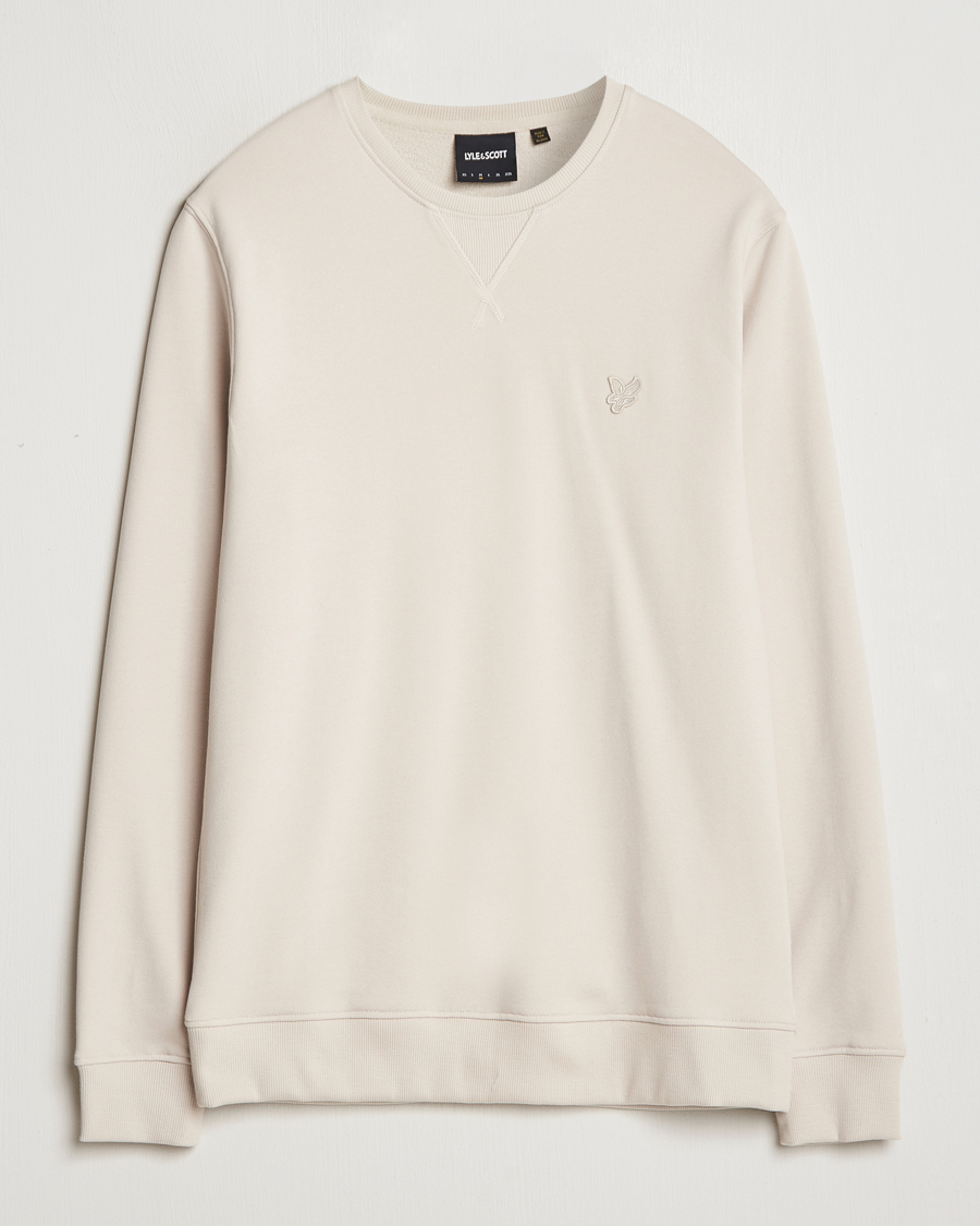 Herre | Gensere | Lyle & Scott | Tonal Eagle Crew Neck Sweatshirt Cove