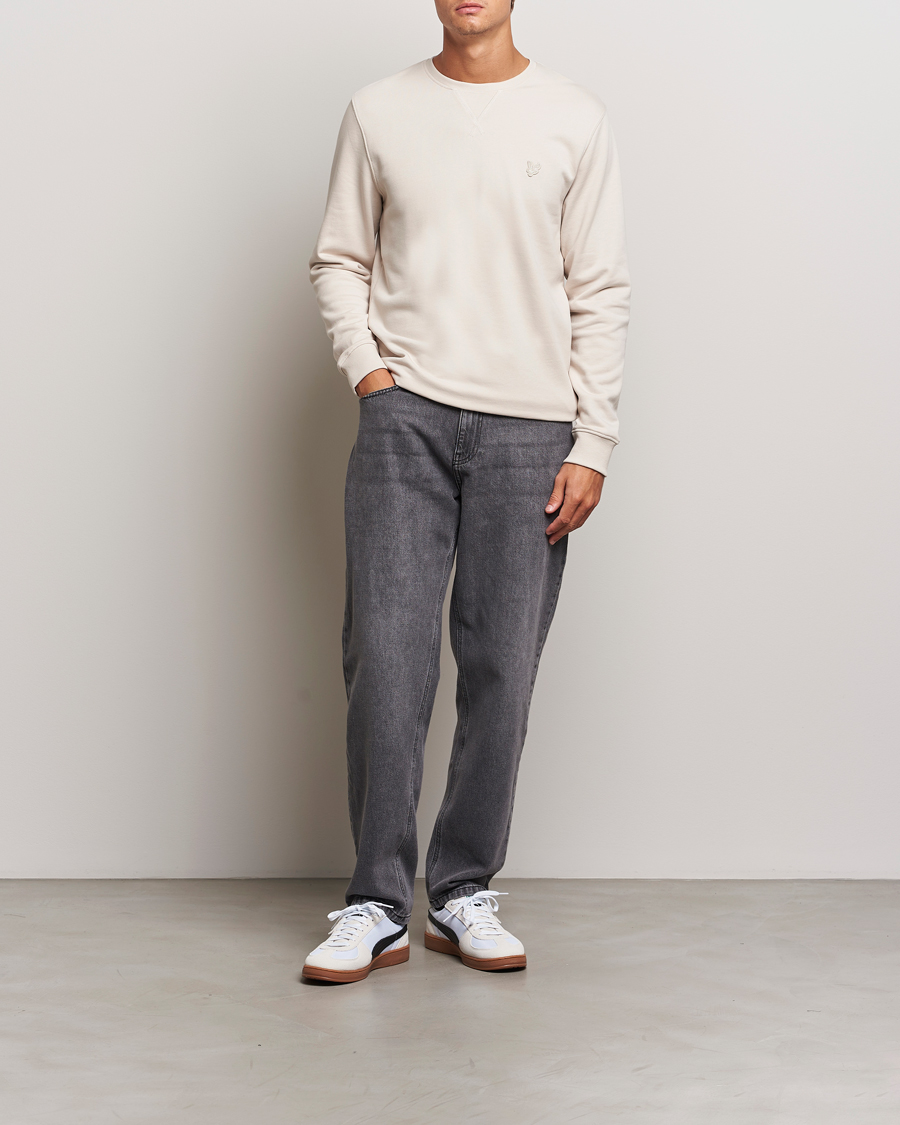 Herre | Gensere | Lyle & Scott | Tonal Eagle Crew Neck Sweatshirt Cove
