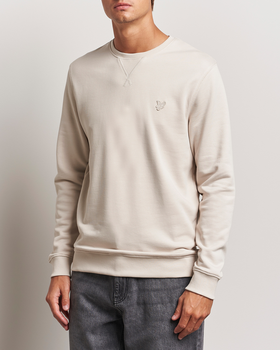 Herre | Gensere | Lyle & Scott | Tonal Eagle Crew Neck Sweatshirt Cove