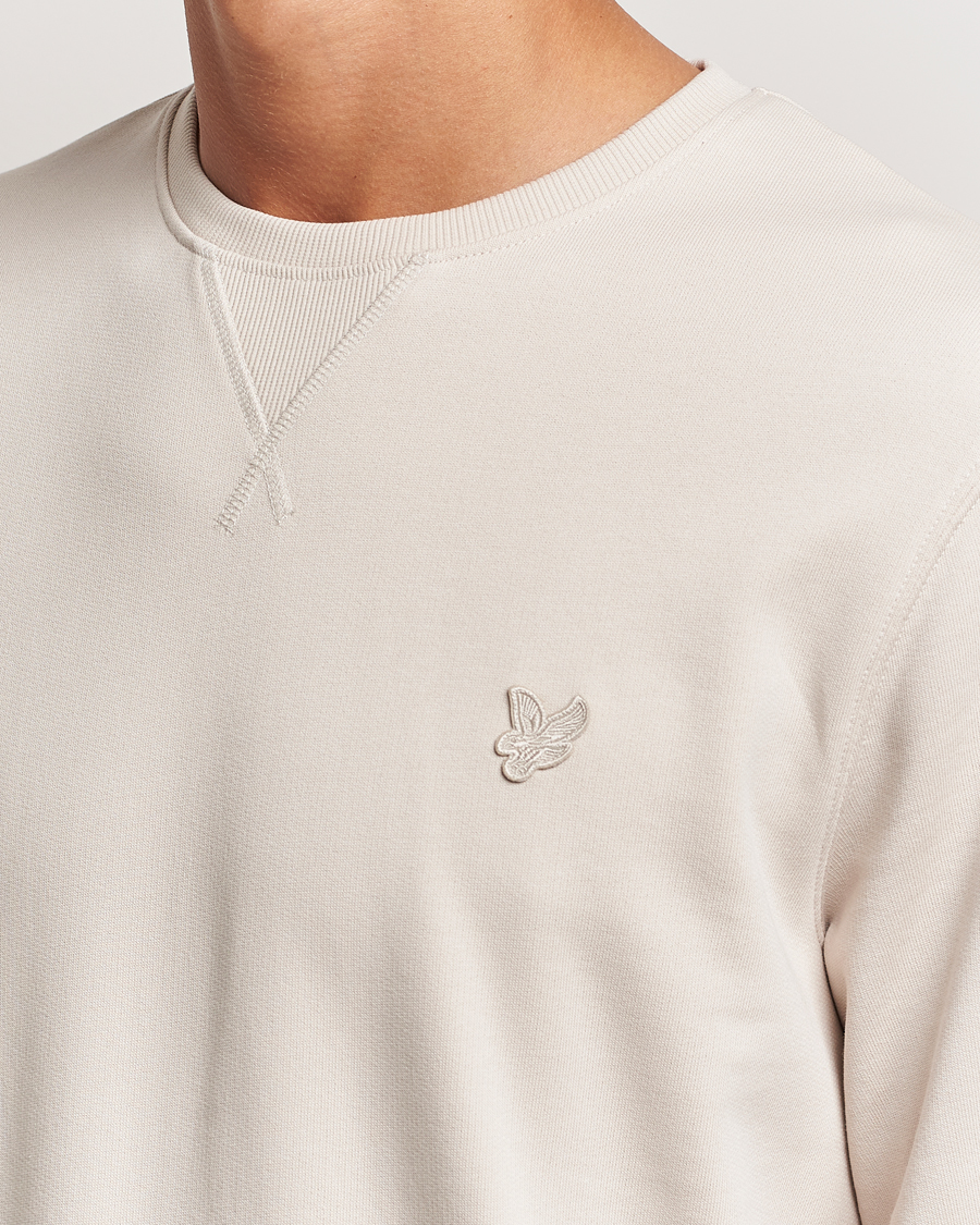 Herre | Gensere | Lyle & Scott | Tonal Eagle Crew Neck Sweatshirt Cove