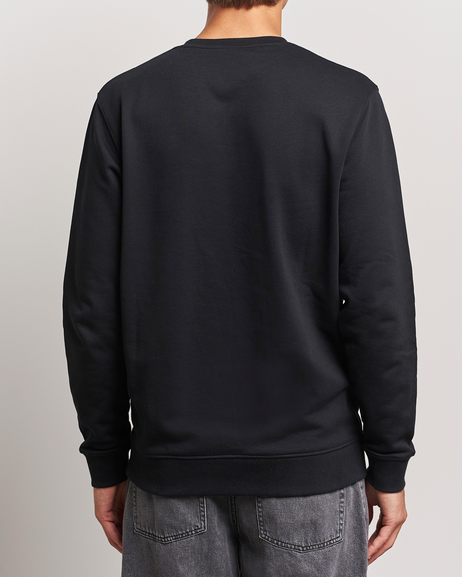 Herre | Gensere | Lyle & Scott | Tonal Eagle Crew Neck Sweatshirt Jet Black