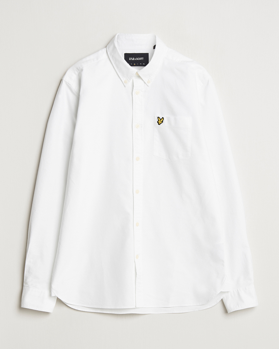 Herre | Skjorter | Lyle & Scott | Lightweight Oxford Shirt White
