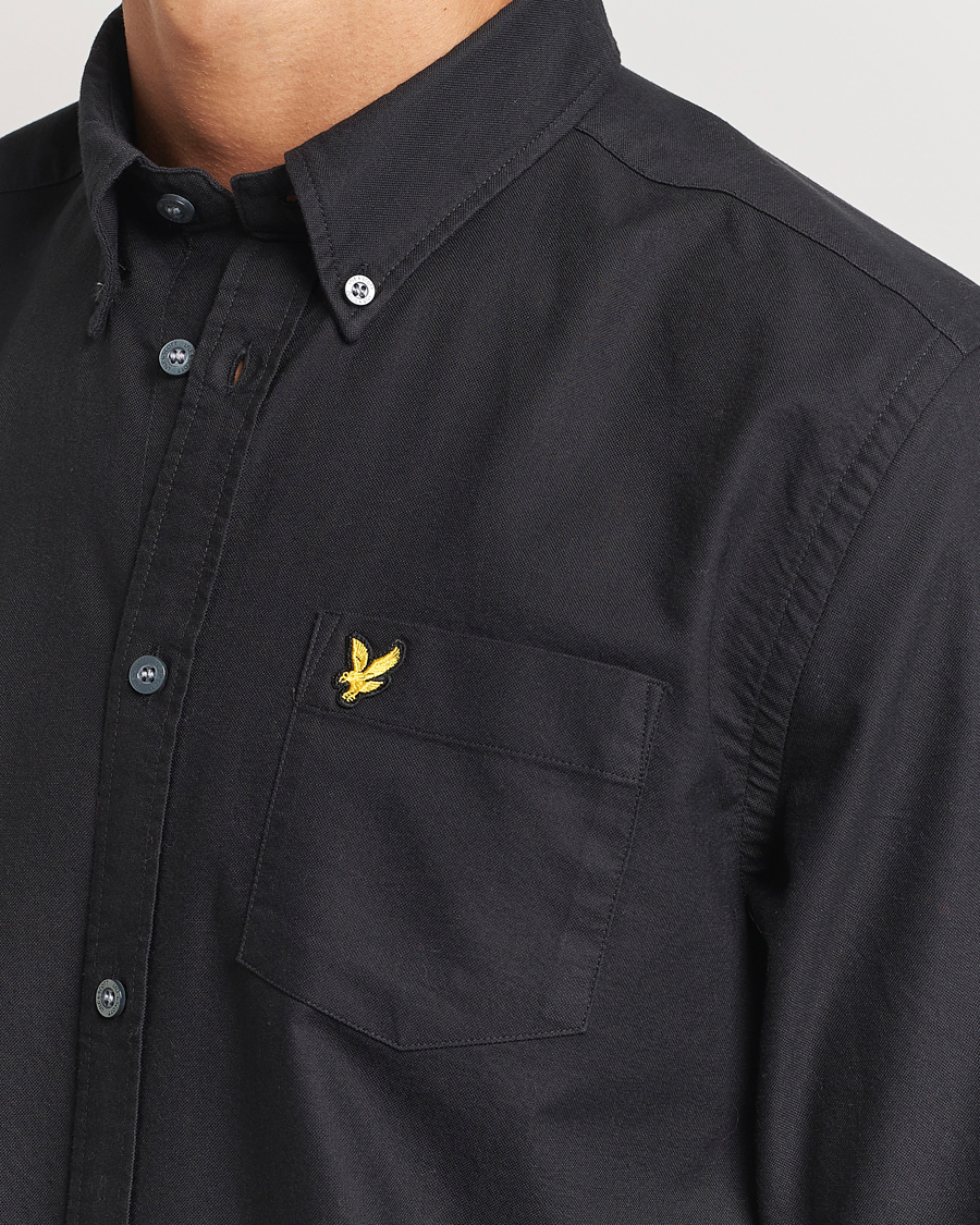 Herre | Skjorter | Lyle & Scott | Lightweight Oxford Shirt Jet Black