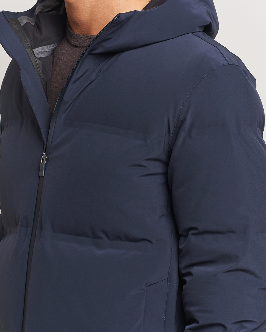 Herre | Jakker | Herno | Laminar Stretch Down Parka Navy