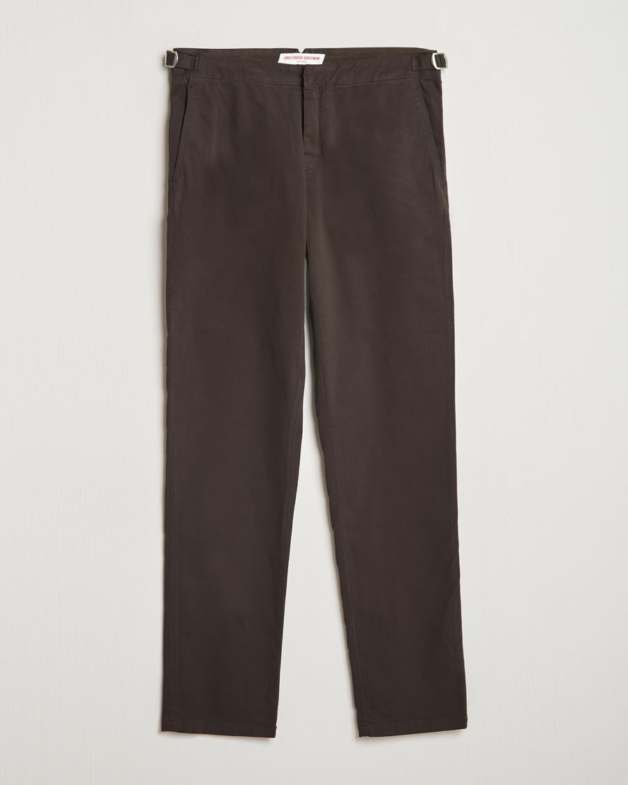 Herre | Bukser | Orlebar Brown | Fallon Stretch Cotton Trousers Truffle