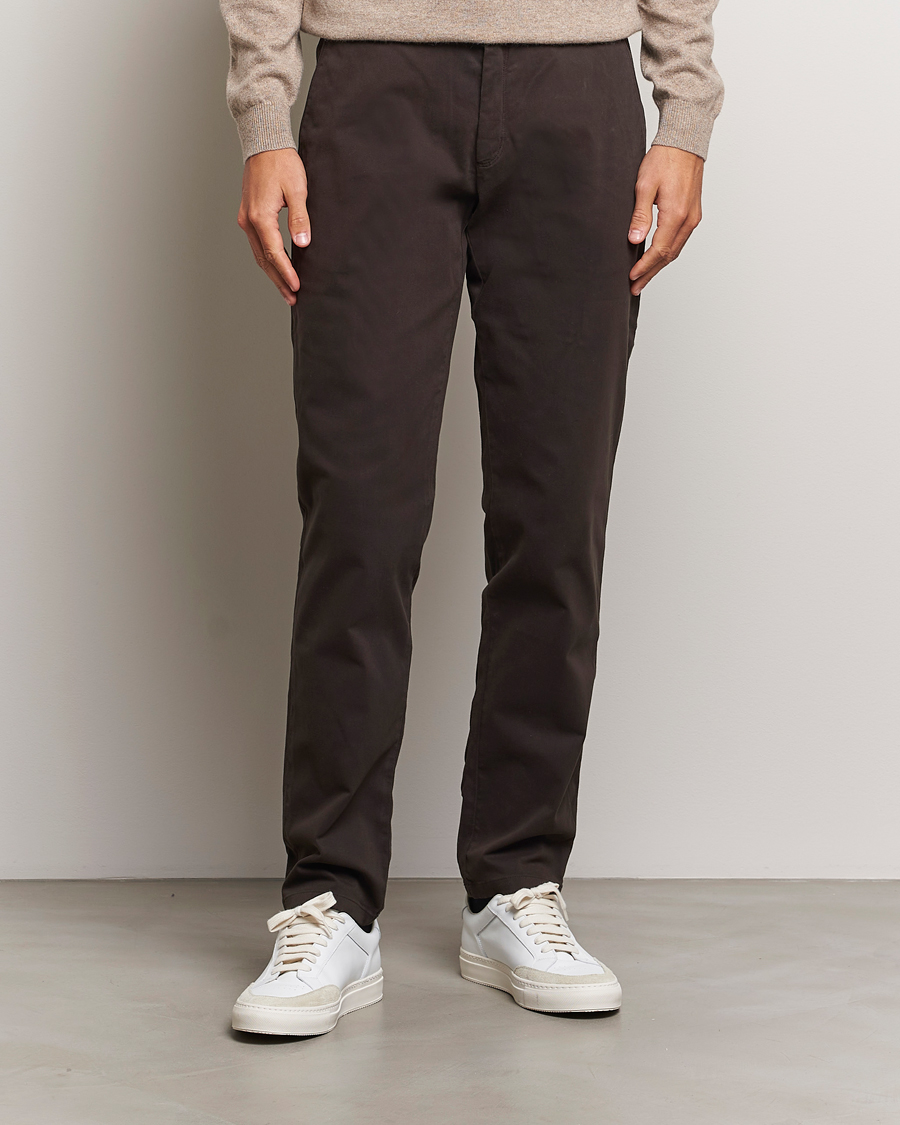 Herre | Bukser | Orlebar Brown | Fallon Stretch Cotton Trousers Truffle