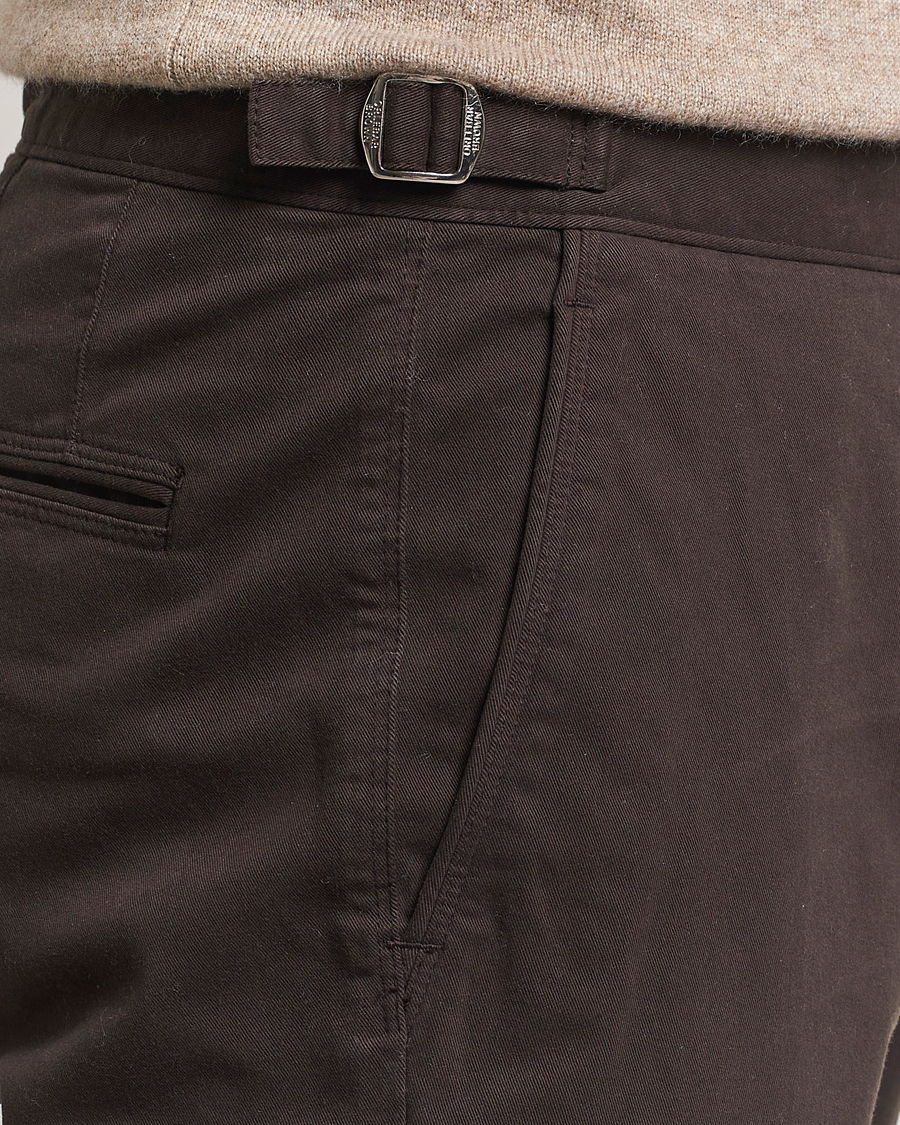 Herre | Bukser | Orlebar Brown | Fallon Stretch Cotton Trousers Truffle