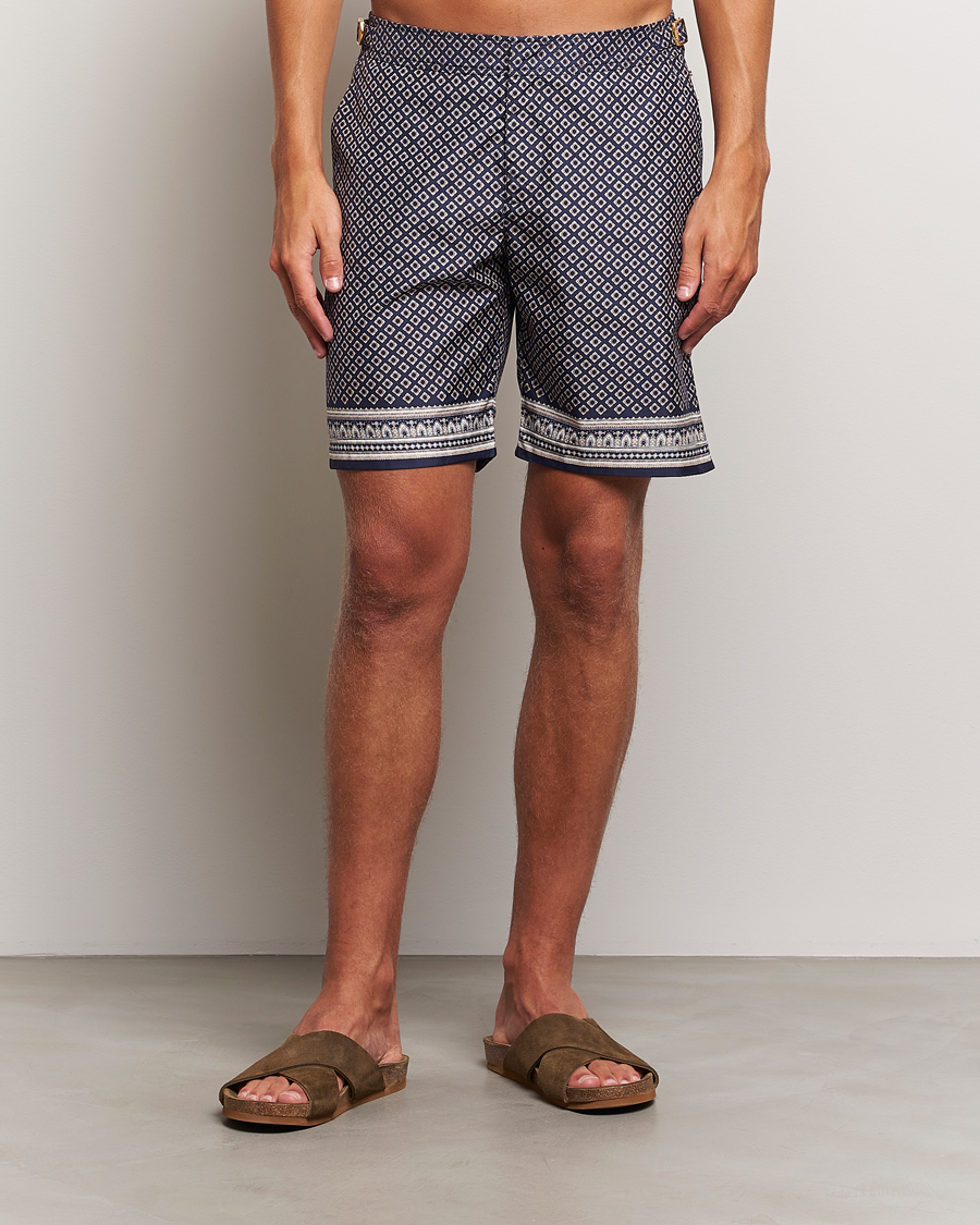 Herre | Badeshorts | Orlebar Brown | Dane II Solomio Swimshorts Night Iris