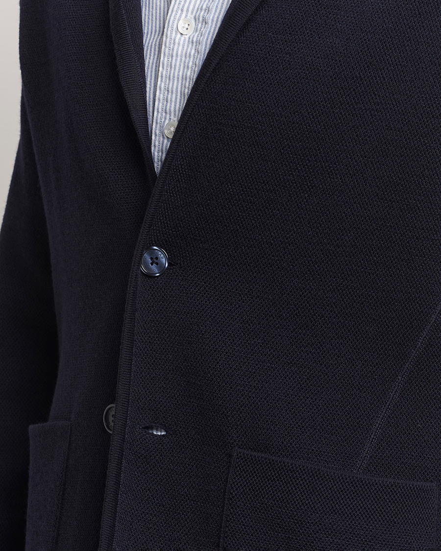 Herre | Dressjakker | Orlebar Brown | Reiner Textured Lightweigt Blazer Night Iris