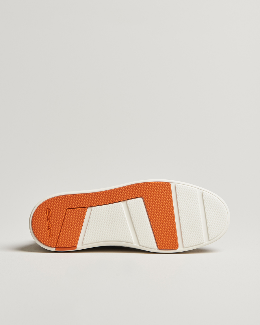 Herre | Santoni Cleanic No Lace Sneaker Taupe Suede | Santoni | Cleanic No Lace Sneaker Taupe Suede