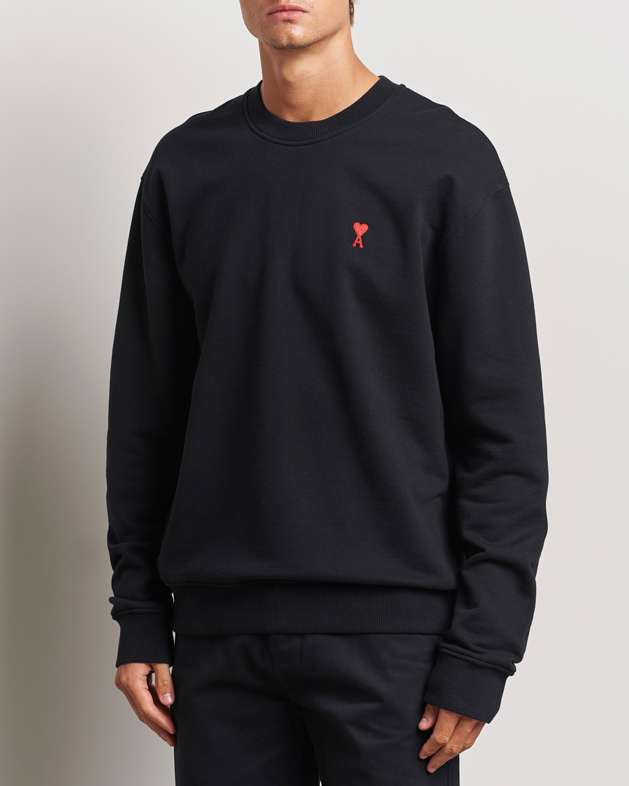 Herre | Gensere | AMI | Heart Logo Sweatshirt Black