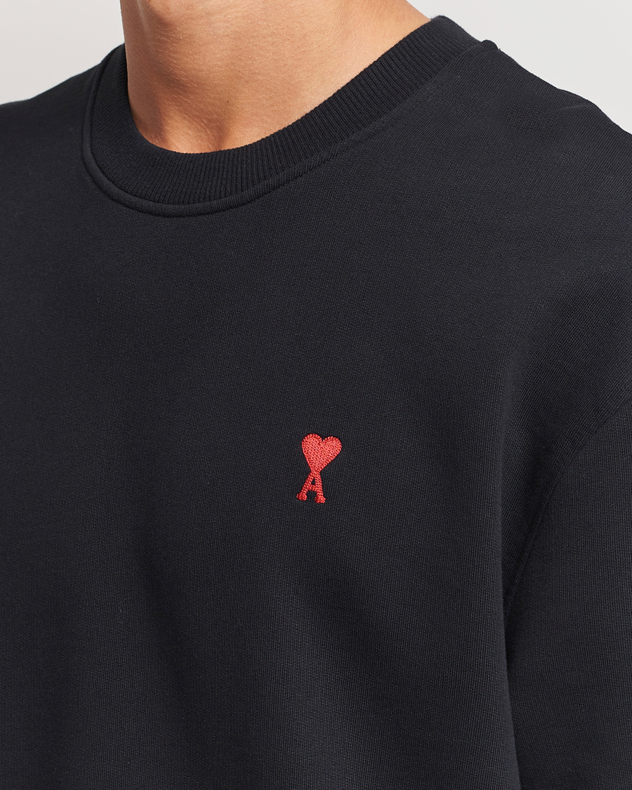 Herre | Gensere | AMI | Heart Logo Sweatshirt Black