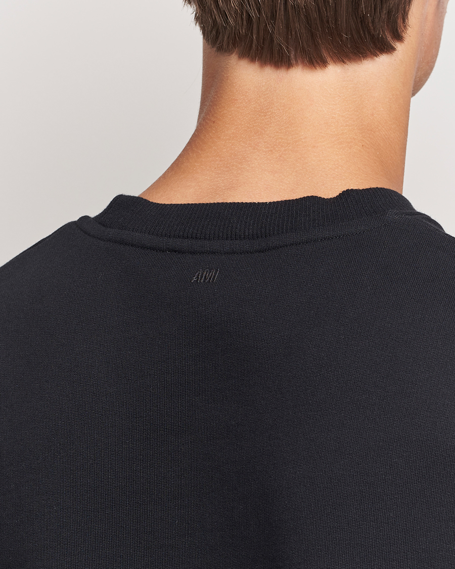 Herre | Gensere | AMI | Tonal Heart Logo Sweatshirt Black