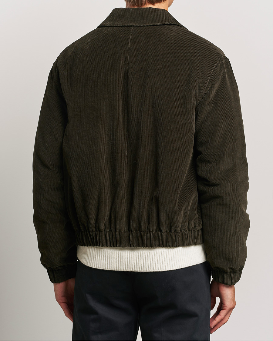Herre | Jakker | AMI | Light Padded Corduroy Jacket Dark Coffee