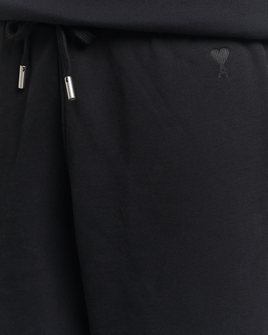 Herre | Bukser | AMI | Tonal Heart Logo Sweatpants Black