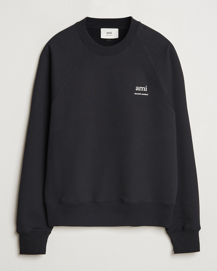 Herre | Gensere | AMI | Logo Sweatshirt Black